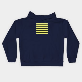 Yellow lines Kids Hoodie